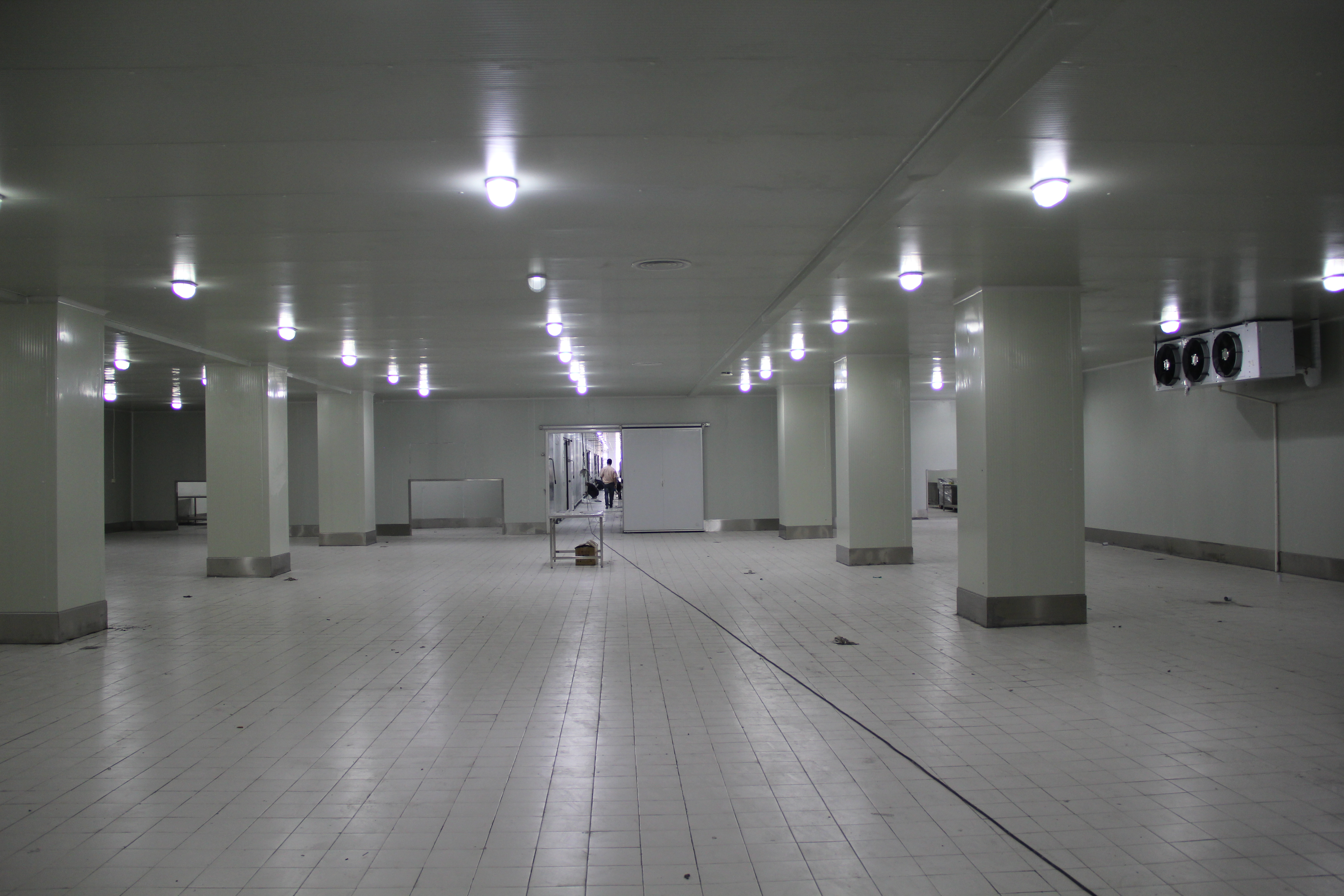 1000噸貨物的冷庫(kù)